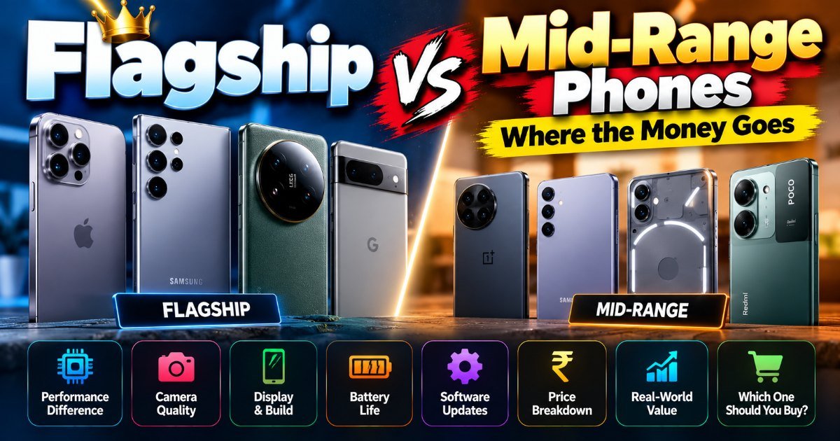 Flagship vs Mid-Range Phones: Where the Money Goes