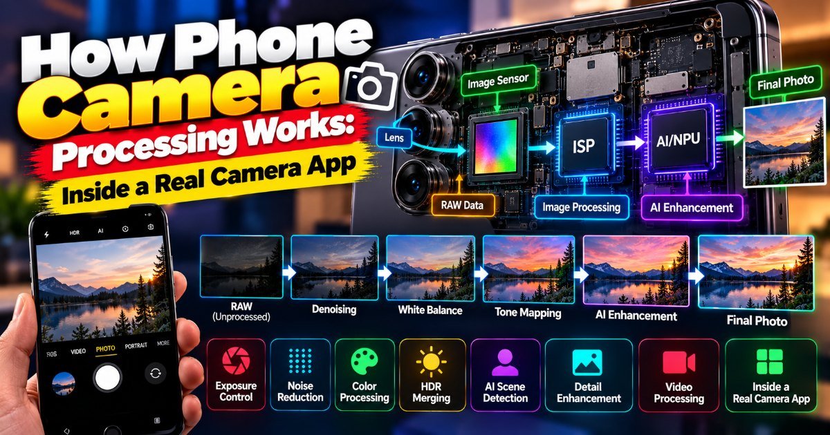 How Phone Camera Processing Works: Inside a Real Camera App