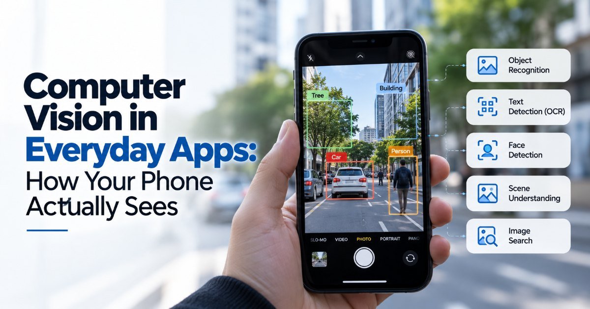 Computer Vision in Everyday Apps: How Your Phone Actually Sees