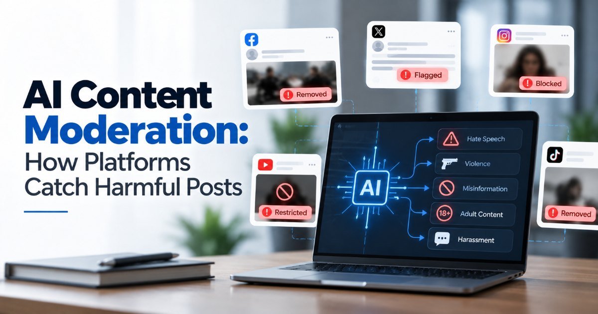 AI Content Moderation: How Platforms Catch Harmful Posts